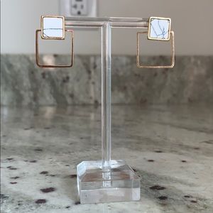 Wanderlust Bazar Geo Stone Earrings